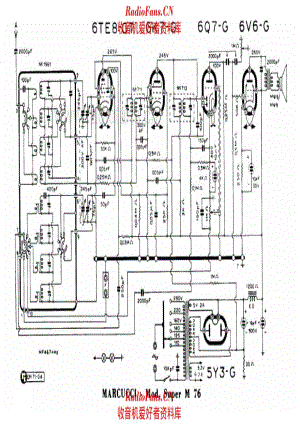 Marcucci - Super M76 电路原理图.pdf