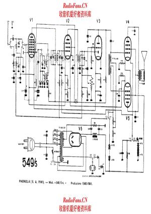 Phonola 549S 电路原理图.pdf