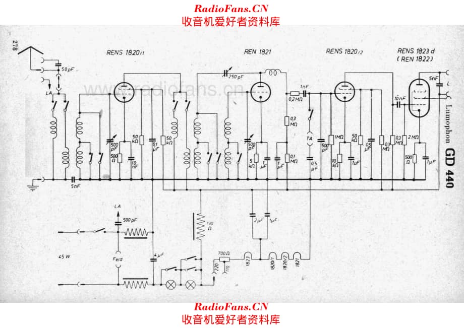 Lumophon GD440 电路原理图.pdf_第1页