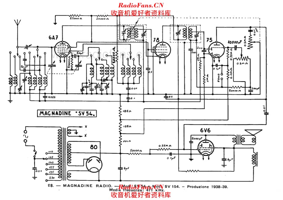 Magnadyne SV54 电路原理图.pdf_第1页