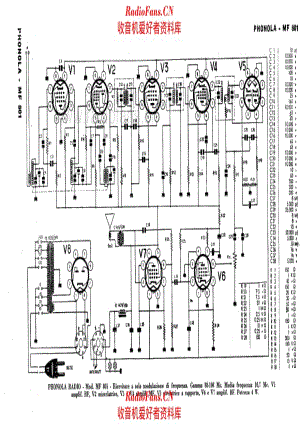 Phonola MF801 电路原理图.pdf