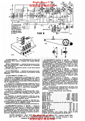 Magnadyne FM70 alignment 电路原理图.pdf