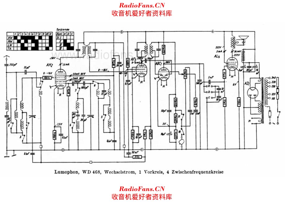 Lumophon WD468 电路原理图.pdf_第1页