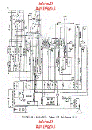 Philips 764M 电路原理图.pdf
