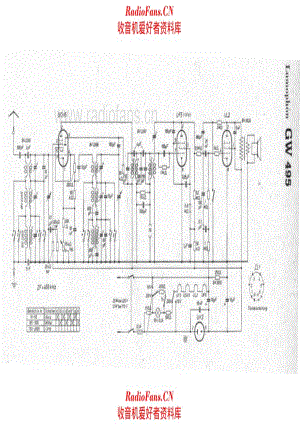 Lumophon GW495 电路原理图.pdf