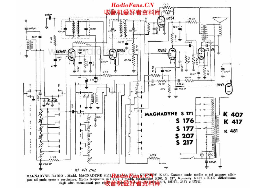 Magnadyne S171 电路原理图.pdf_第1页