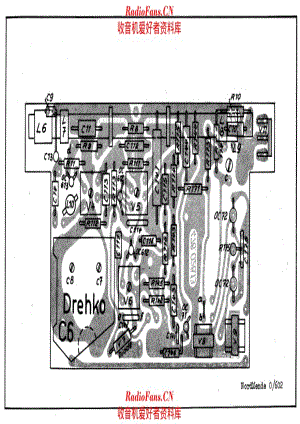 Nordmende 0-602 PCB layout 电路原理图.pdf