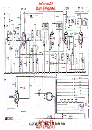 Magnadyne A31 Anie 电路原理图.pdf