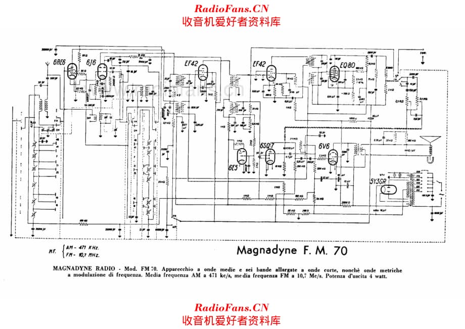 Magnadyne FM70 电路原理图.pdf_第1页