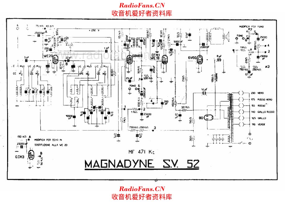 Magnadyne SV52 alternate 电路原理图.pdf_第1页
