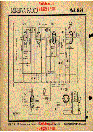 Minerva 485-3 电路原理图.pdf