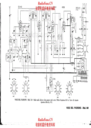 Marconi 540 电路原理图.pdf