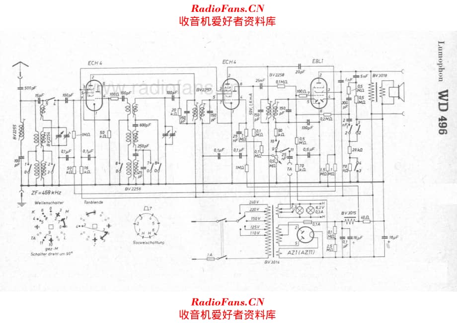 Lumophon WD496 电路原理图.pdf_第1页