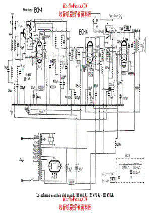 Philips BI460A BI471A HI470A 电路原理图.pdf