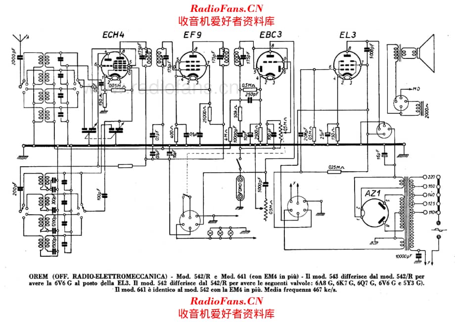 OREM 542-R 641 电路原理图.pdf_第1页