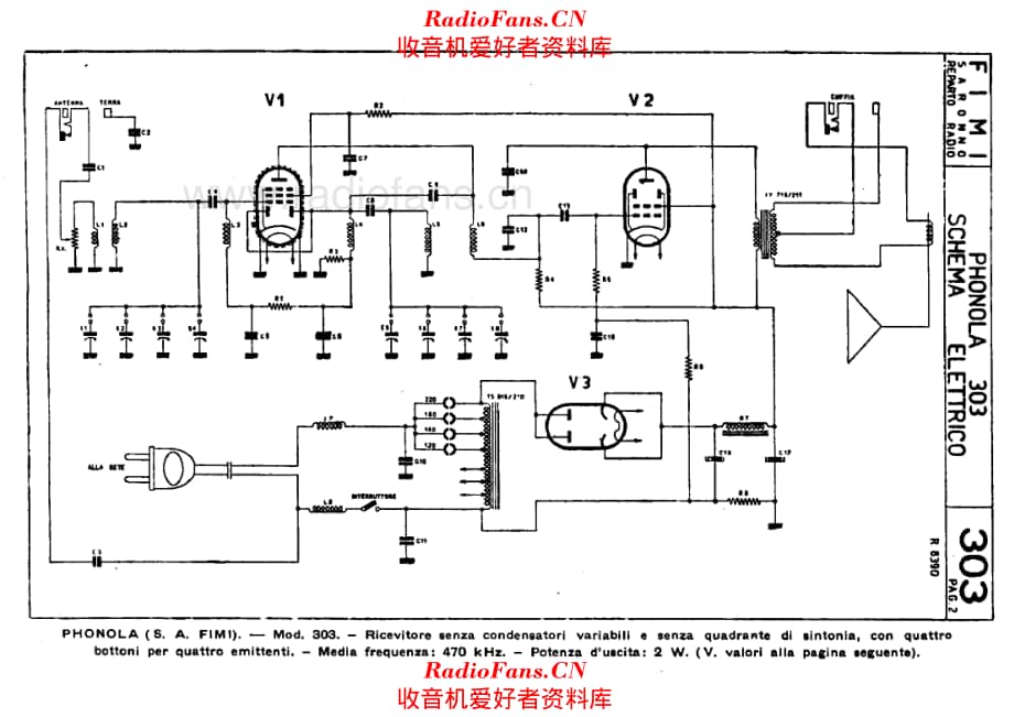 Phonola 303 电路原理图.pdf_第1页