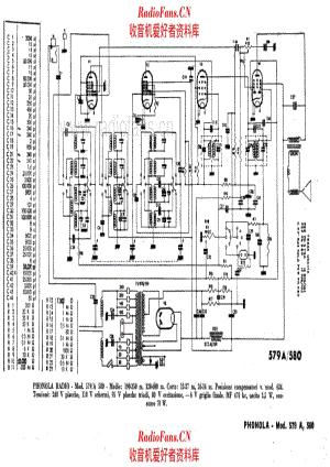Phonola 579A 580 电路原理图.pdf
