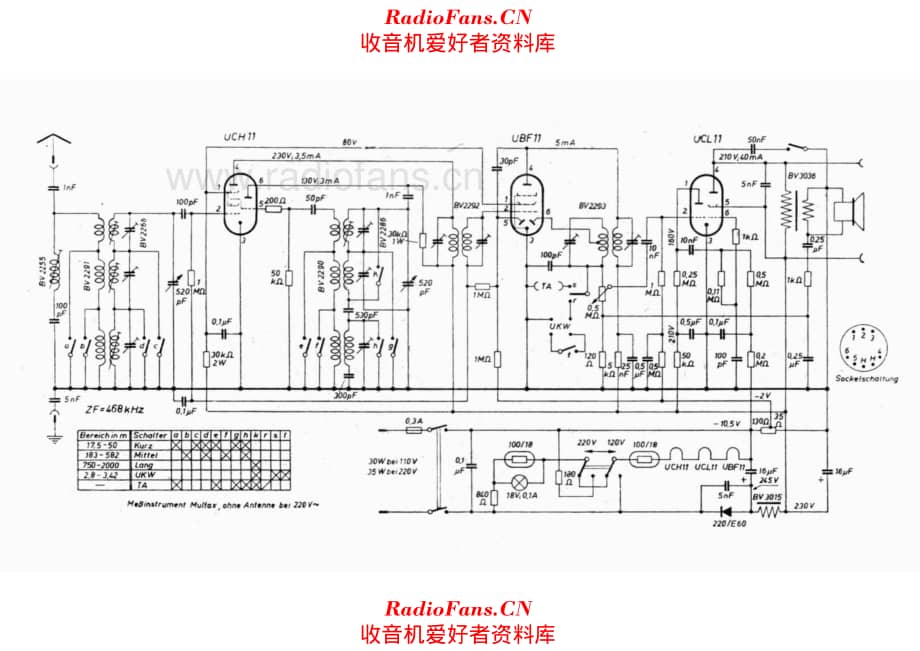 Lumophon GW460 电路原理图.pdf_第1页