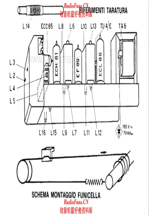 Mivar Ralex Fono tuning cord 电路原理图.pdf