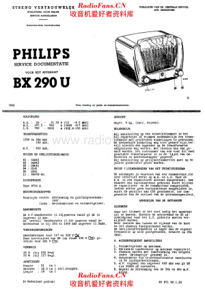 Philips BX290U 电路原理图.pdf