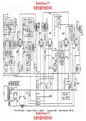 Philips 765M 766RF 电路原理图.pdf