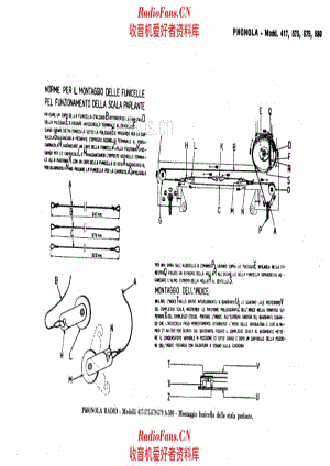 Phonola 575 tuning cord 电路原理图.pdf