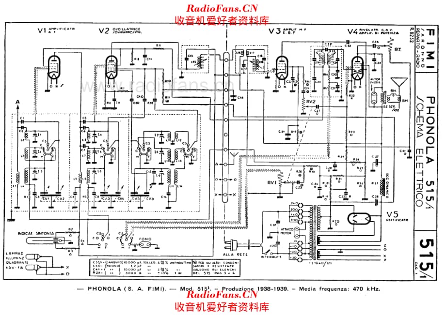 Phonola 515-1 电路原理图.pdf_第1页