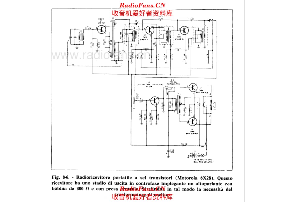 Motorola 6X28 alternate 电路原理图.pdf_第1页