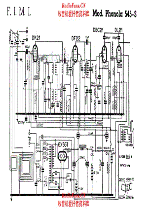 Phonola 545-3 alternate 电路原理图.pdf