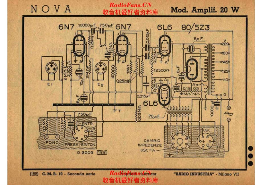 Nova 20W Amplifier 电路原理图.pdf_第1页