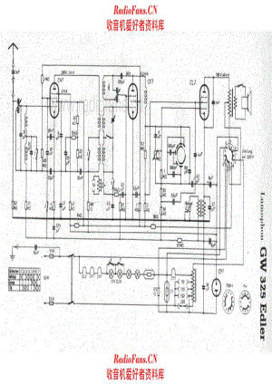 Lumophon GW325 Edler 电路原理图.pdf