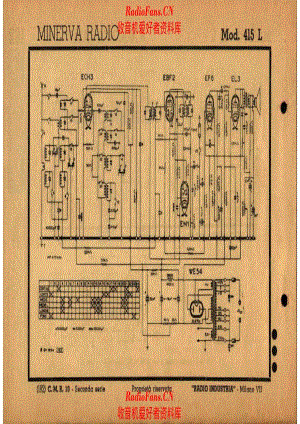Minerva 415L 电路原理图.pdf