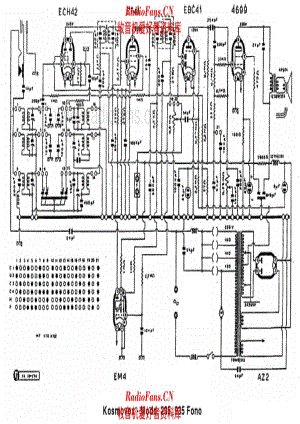 Kosmovox 235 - 935 Fono 电路原理图.pdf