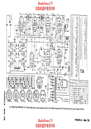 Phonola 726 电路原理图.pdf