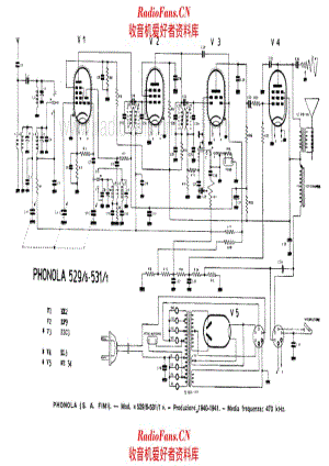 Phonola 529-6 531-1 电路原理图.pdf