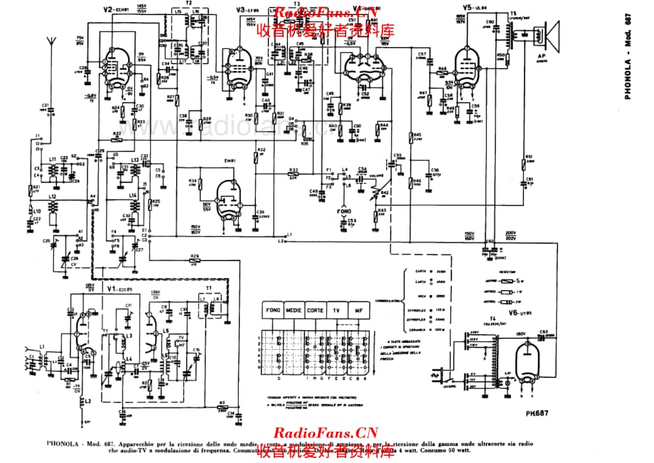 Phonola 687 电路原理图.pdf_第1页