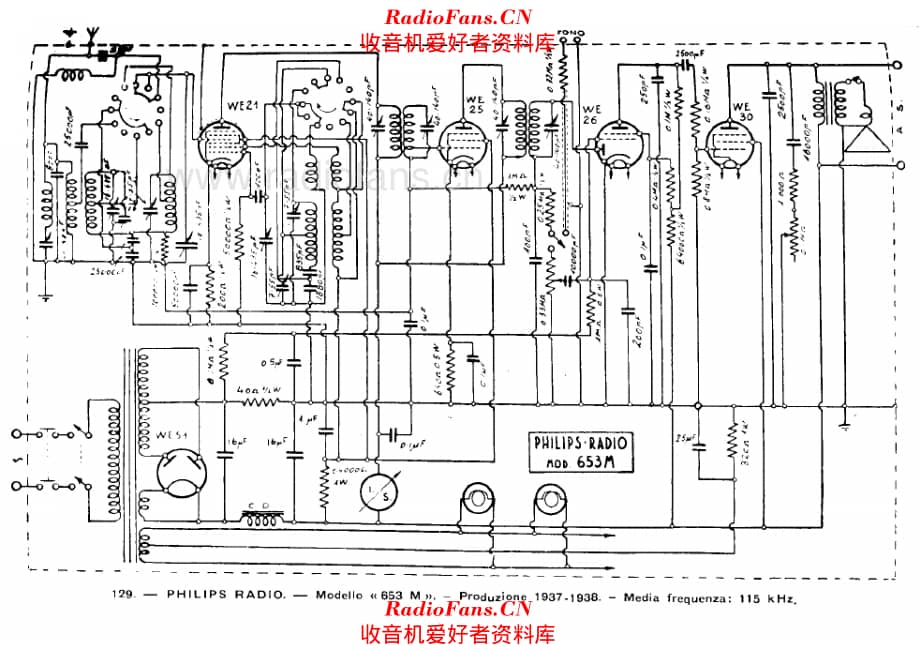 Philips 653M 电路原理图.pdf_第1页