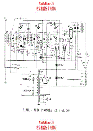Phonola 581 电路原理图.pdf
