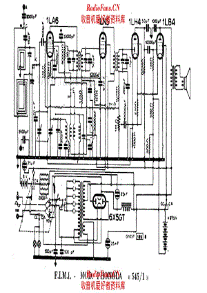Phonola 545-1 电路原理图.pdf