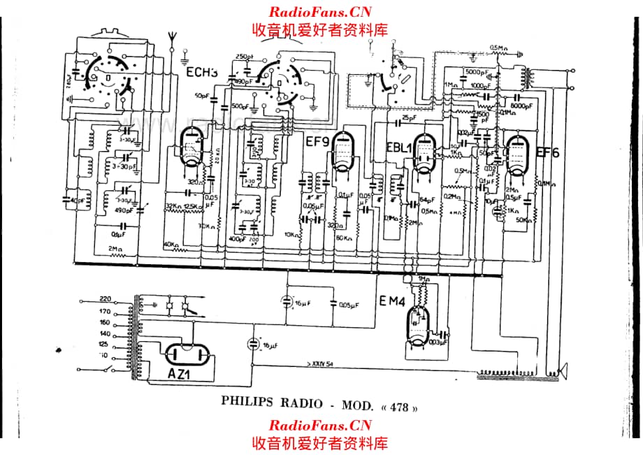 Philips 478-I 电路原理图.pdf_第1页
