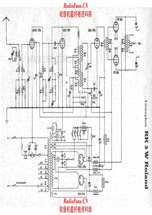 Lumophon RK3 W Roland 电路原理图.pdf