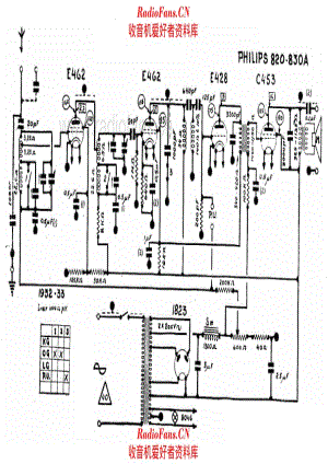 Philips 820A 830A 电路原理图.pdf