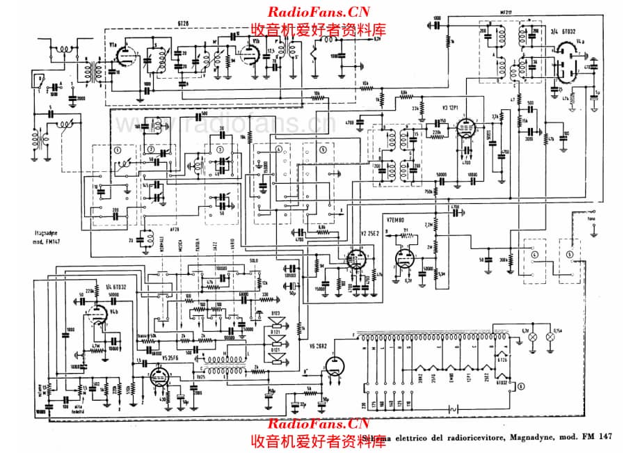 Magnadyne FM147 电路原理图.pdf_第1页