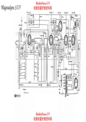 Magnadyne S175 电路原理图.pdf