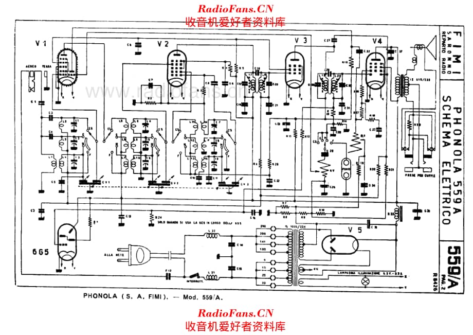 Phonola 559A 电路原理图.pdf_第1页