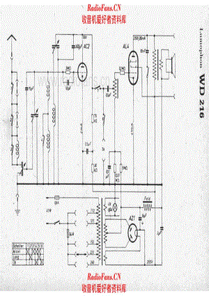 Lumophon WD216 电路原理图.pdf
