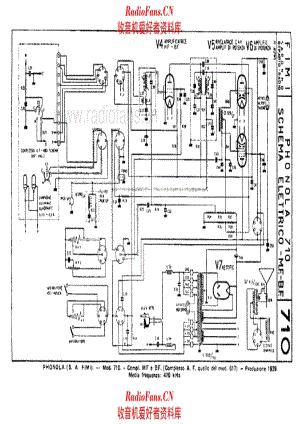 Phonola 710 IF and LF units 电路原理图.pdf