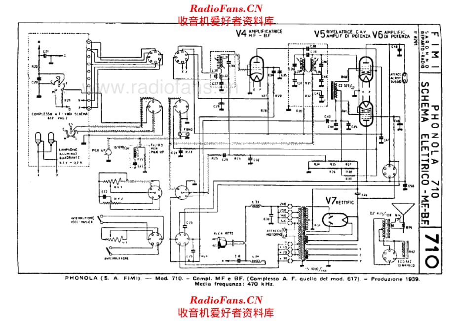 Phonola 710 IF and LF units 电路原理图.pdf_第1页