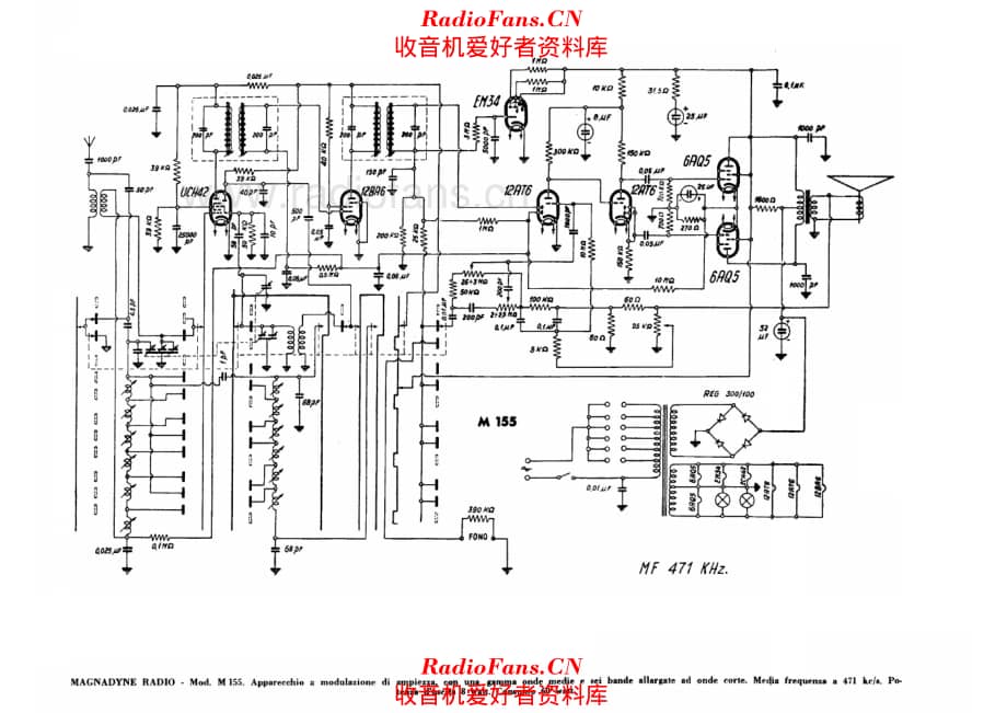 Magnadyne M155 电路原理图.pdf_第1页