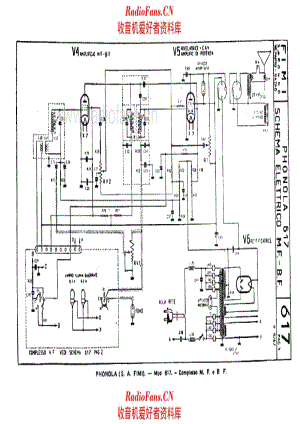 Phonola 617 IF LF units 电路原理图.pdf